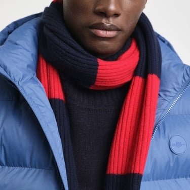  Gant Erkek Mavi Kapüşonlu Mont