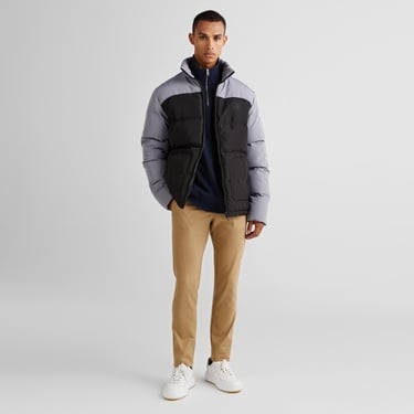  GANT Erkek Siyah Dik Yaka Logolu Mont