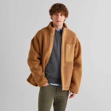  GANT Erkek Kahverengi Dik Yaka Mont