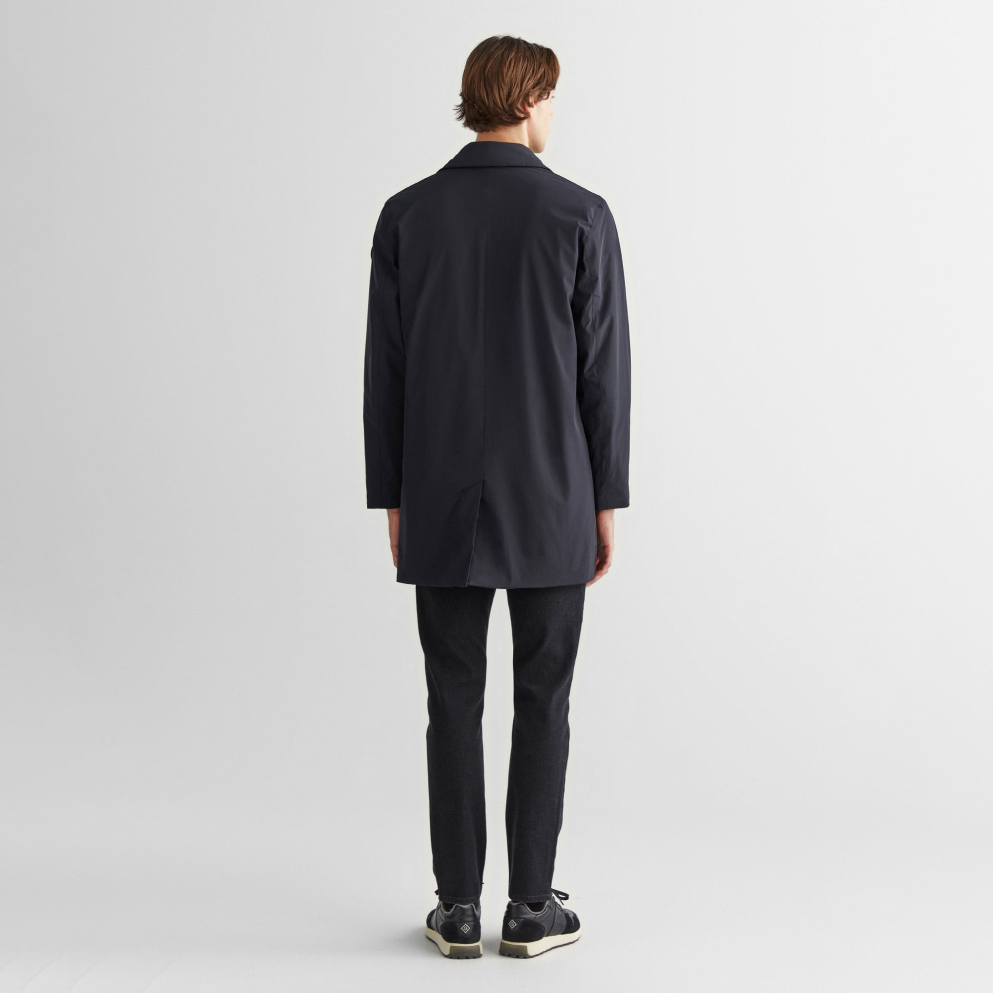 Gant Erkek Siyah Kapüşonlu Mont