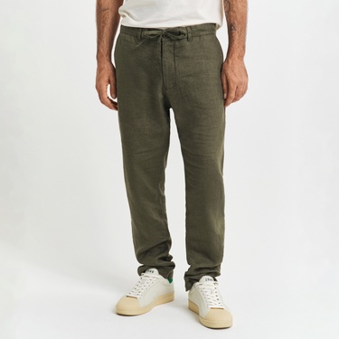  GANT Erkek Yeşil Relaxed Fit Pantolon