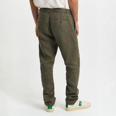  GANT Erkek Yeşil Relaxed Fit Pantolon