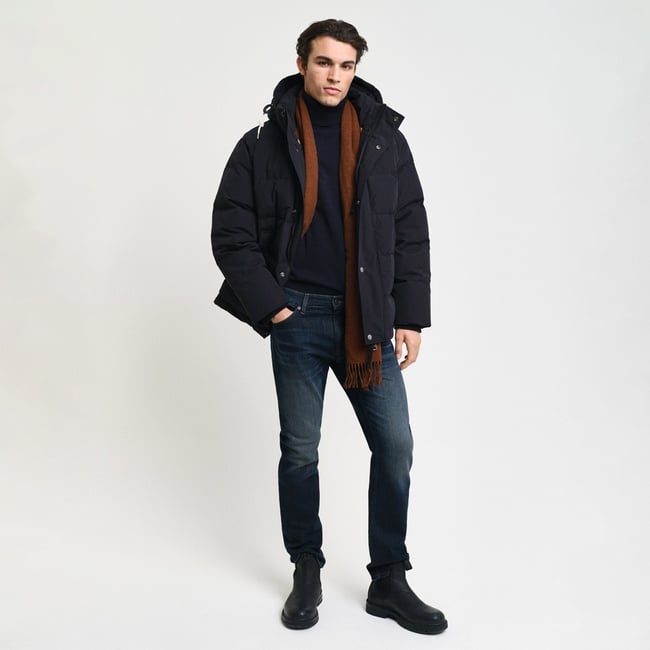  GANT Erkek Lacivert Regular Fit Jean Pantolon