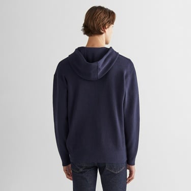  GANT Erkek Lacivert Regular Fit Kapüşonlu Logolu Hırka