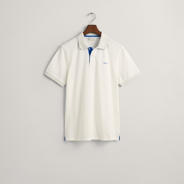  GANT Erkek Beyaz Regular Fit Polo