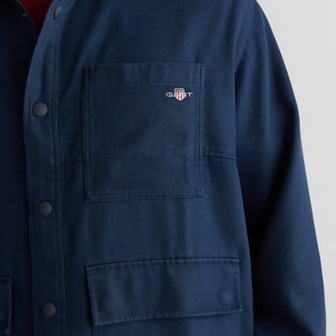  GANT Erkek Lacivert Oversize Fit Gömlek