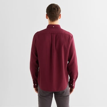  GANT Erkek Kırmızı Regular Fit Düğmeli Yaka Gömlek