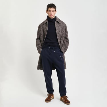  GANT Erkek Lacivert Regular Fit Logolu Eşofman Altı