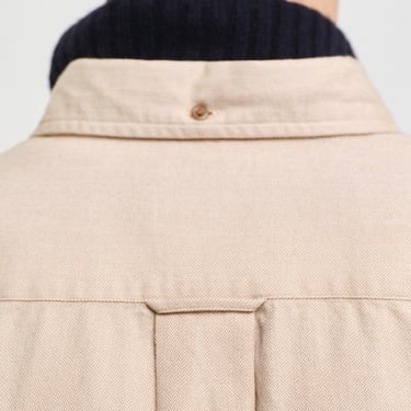  GANT Erkek Bej Regular Fit Düğmeli Yaka Gömlek