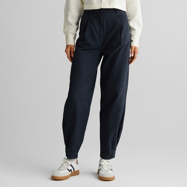  GANT Kadın Siyah Tapered Fit Pantolon
