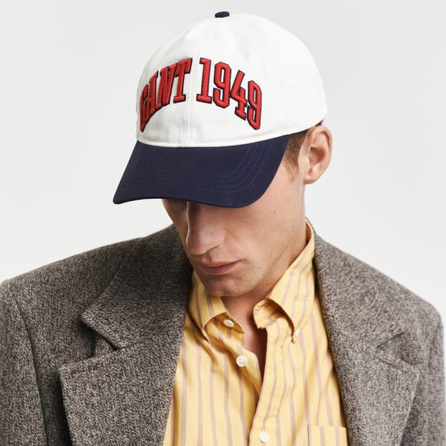  GANT Unisex Beyaz Logolu Şapka