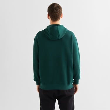  GANT Erkek Yeşil Relaxed Fit Kapüşonlu Logolu Sweatshirt