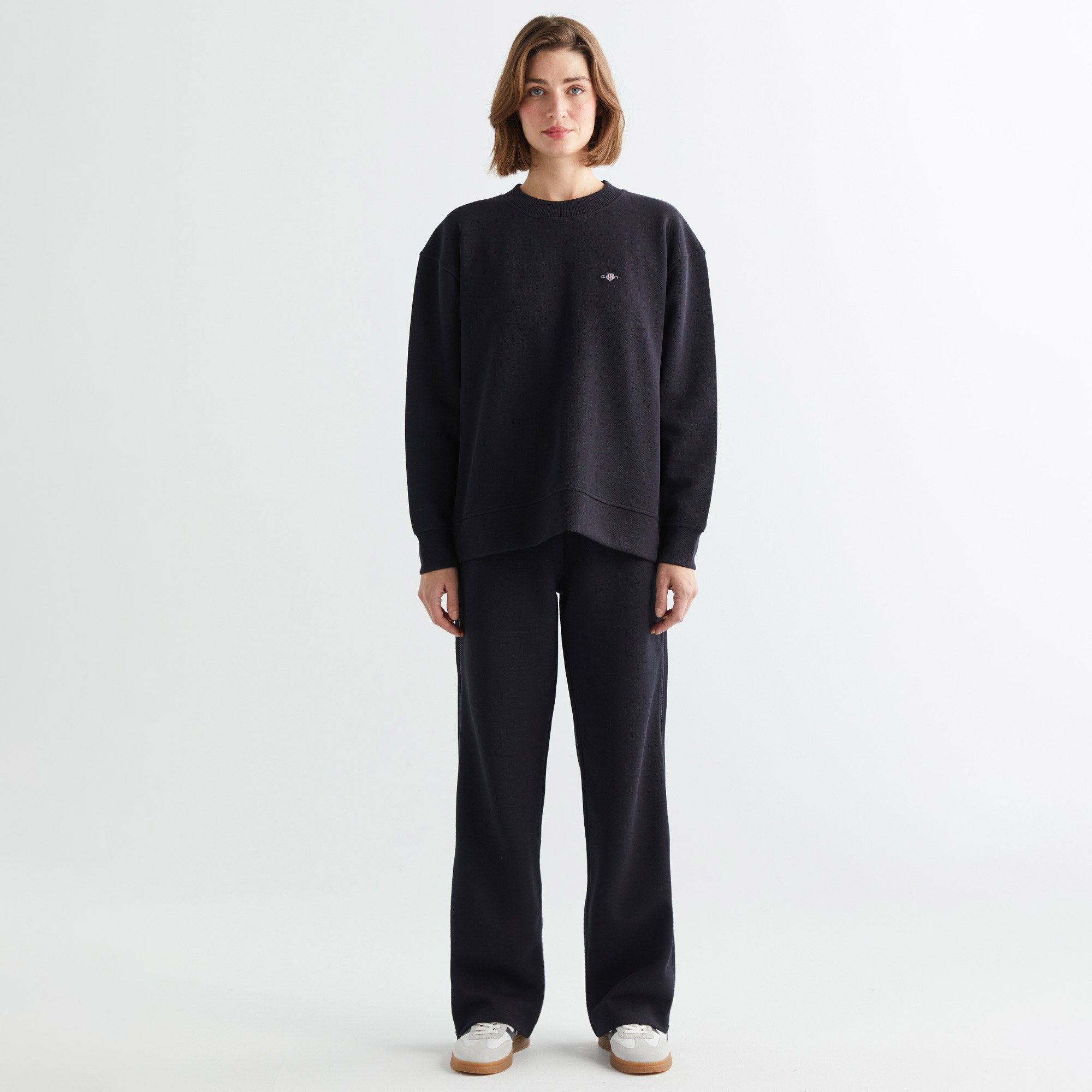 GANT Kadın Siyah Regular Fit Eşofman Altı