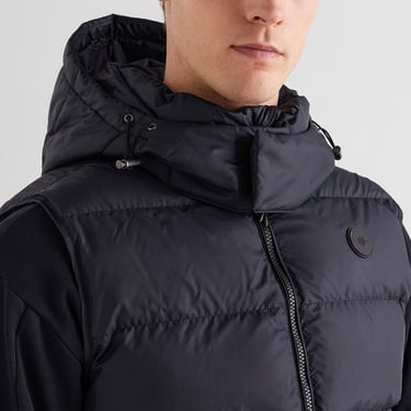  GANT Erkek Siyah Regular Fit Kapüşonlu Yelek