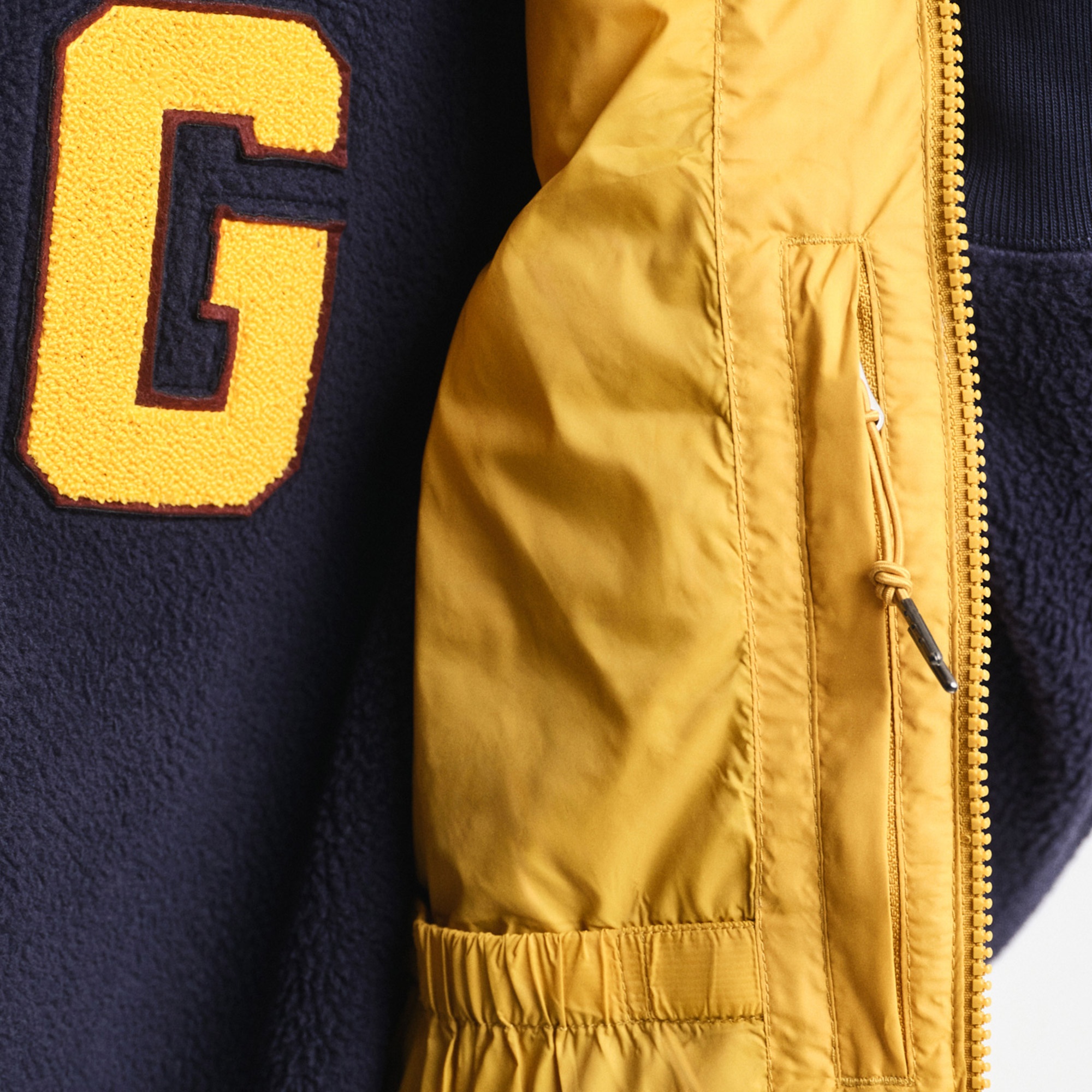 GANT Erkek Sarı Regular Fit Kapüşonlu Yelek