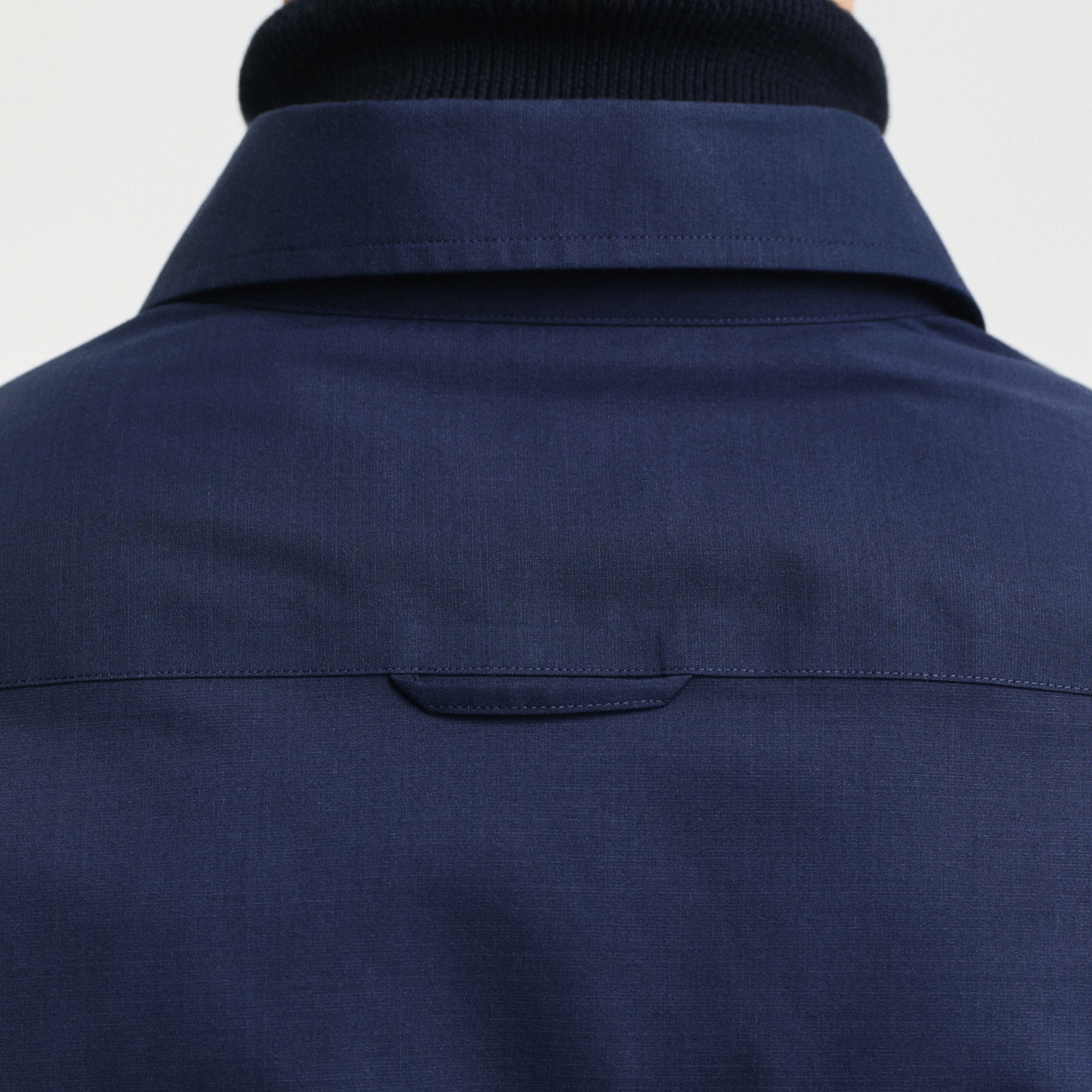 Gant Erkek Lacivert Slim Fit Gömlek