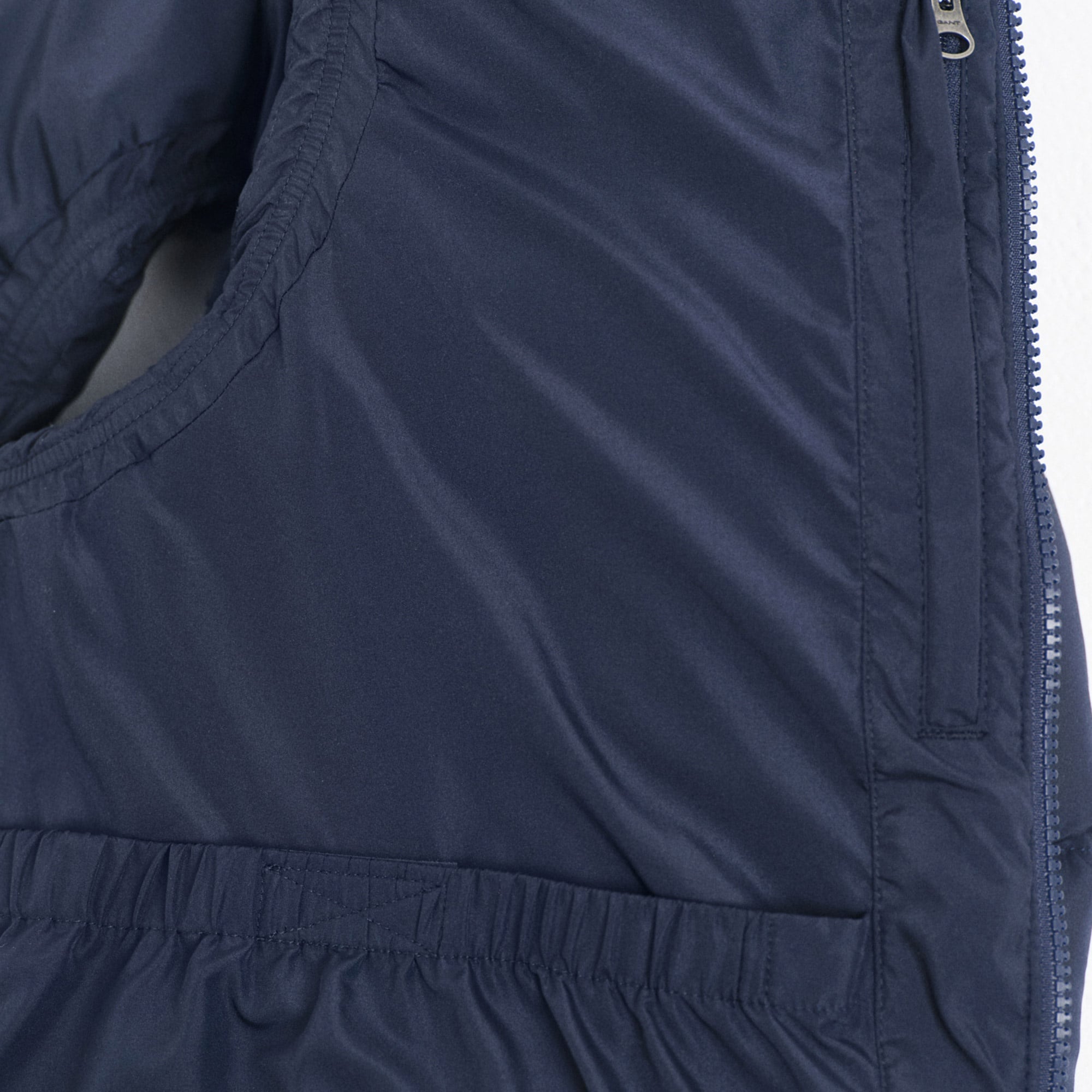 GANT Erkek Lacivert Dik Yaka Kaz Tüyü Yelek