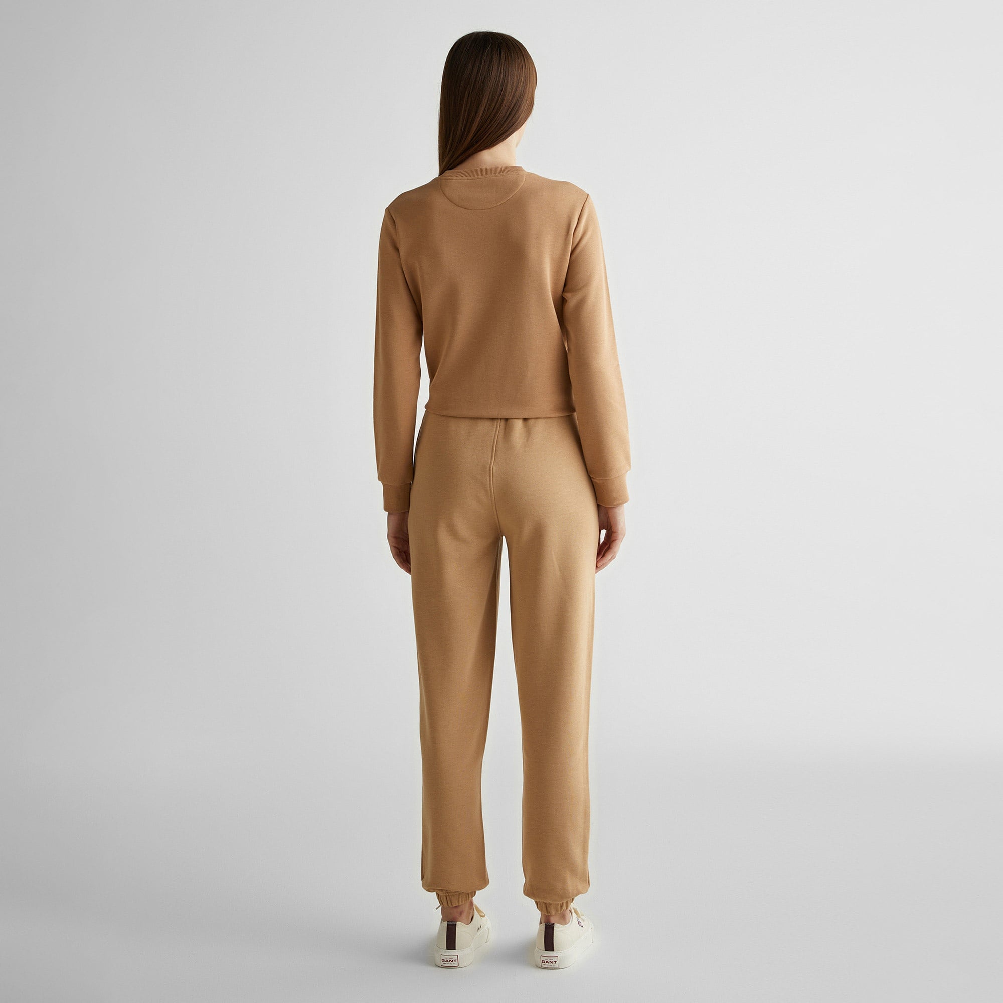 GANT Kadın Bej Relaxed Fit Eşofman Altı