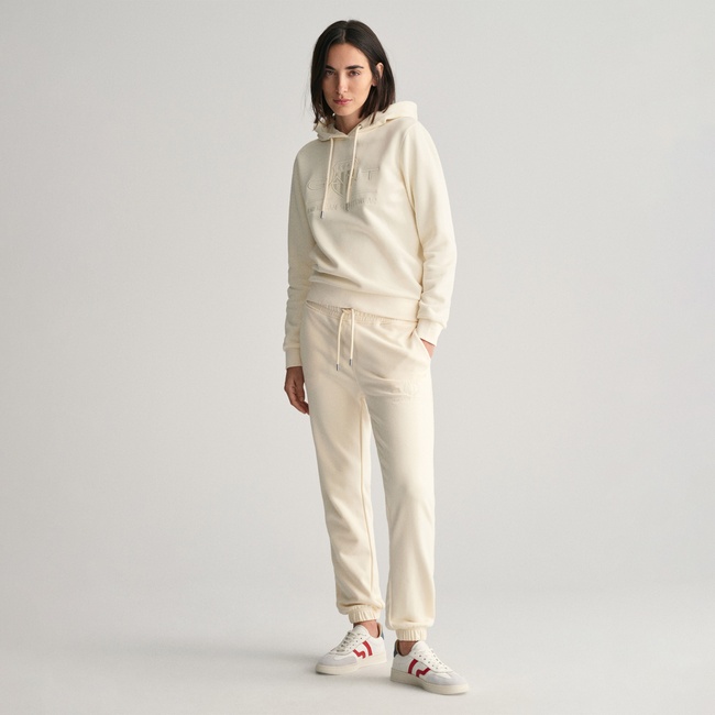  GANT Kadın Beyaz Regular Fit Eşofman Altı