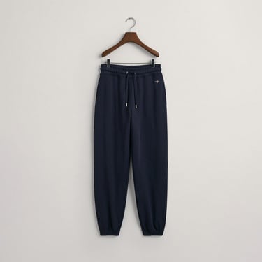  GANT Kadın Lacivert Relaxed Fit Logolu Eşofman Altı