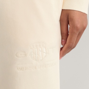  GANT Kadın Beyaz Regular Fit Eşofman Altı