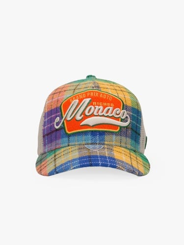  RustandRich Kadın Erkek Yeşil Baseball Şapka-Curved Visor-City's Collection-Monaco
