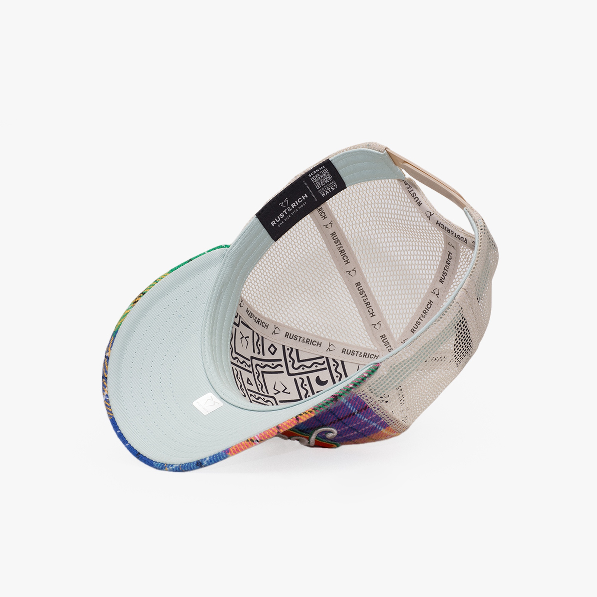 RustandRich Kadın Erkek Yeşil Baseball Şapka-Curved Visor-City's Collection-Monaco