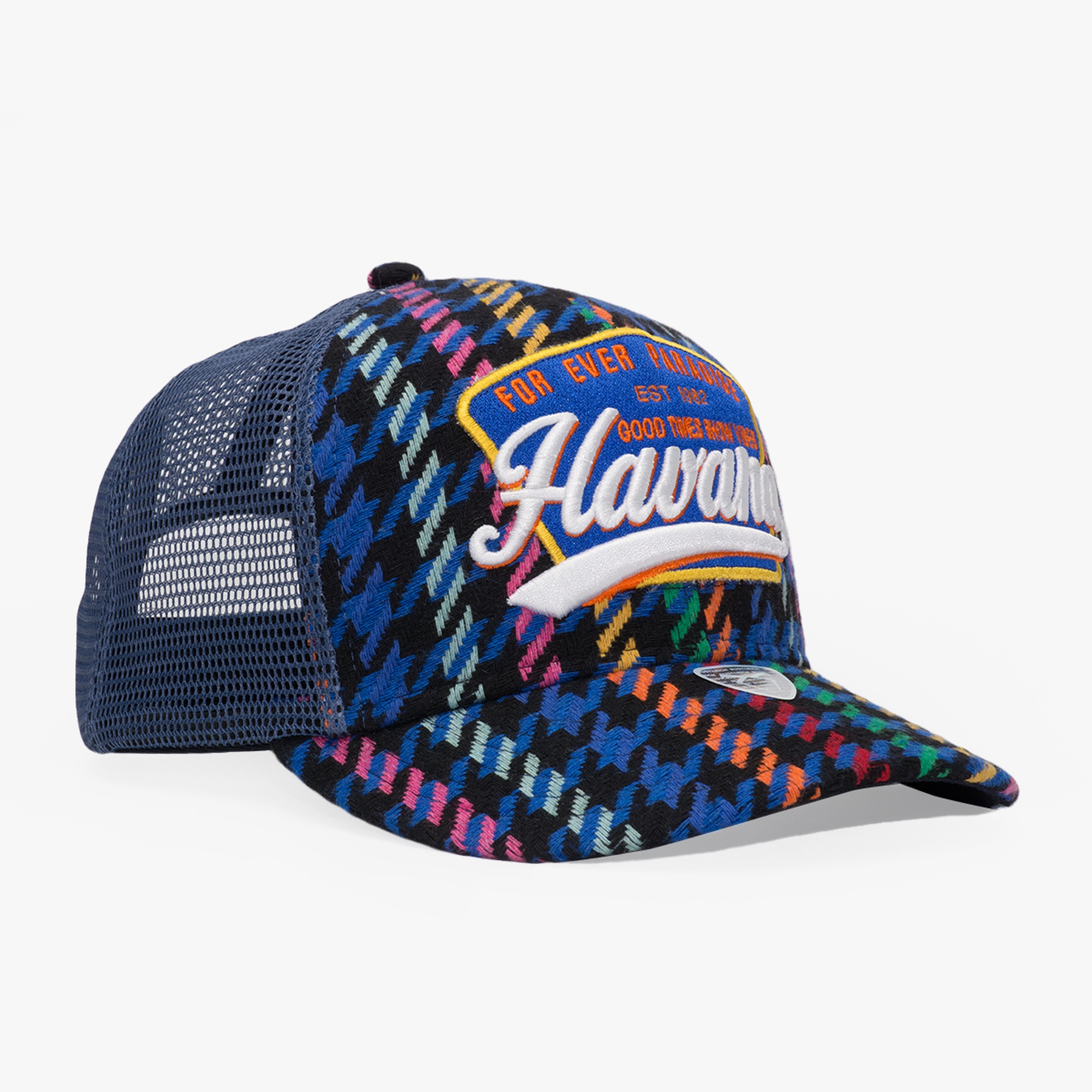 RustandRich Kadın Erkek İndigo Baseball Şapka-Curved Visor-City's Collection-Havana