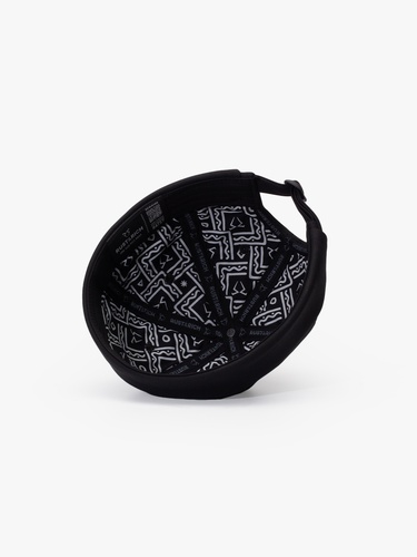  RustandRich Kadın Erkek Siyah Docker  Şapka-Timeless Collection-Casual