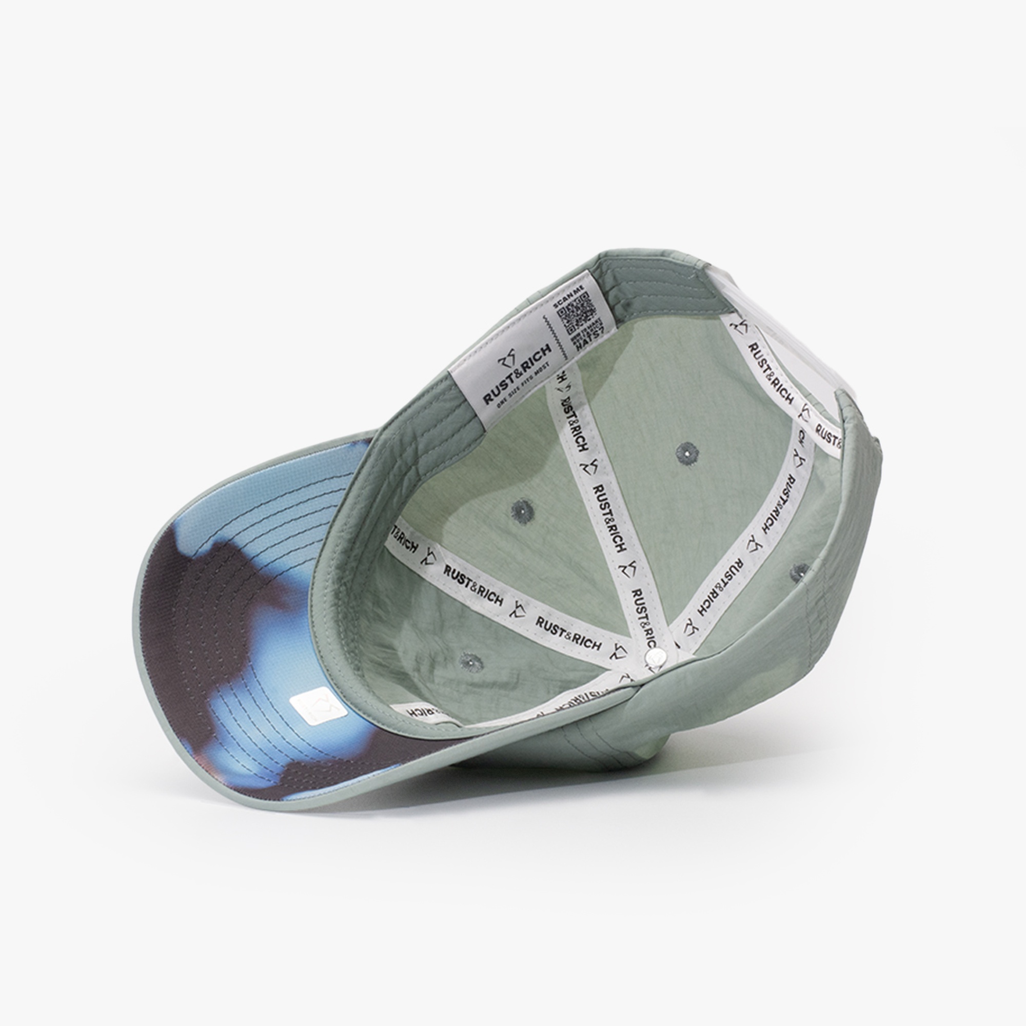 RustandRich Kadın Erkek Mint Yeşili Baseball Şapka-Move's Collection-Gym