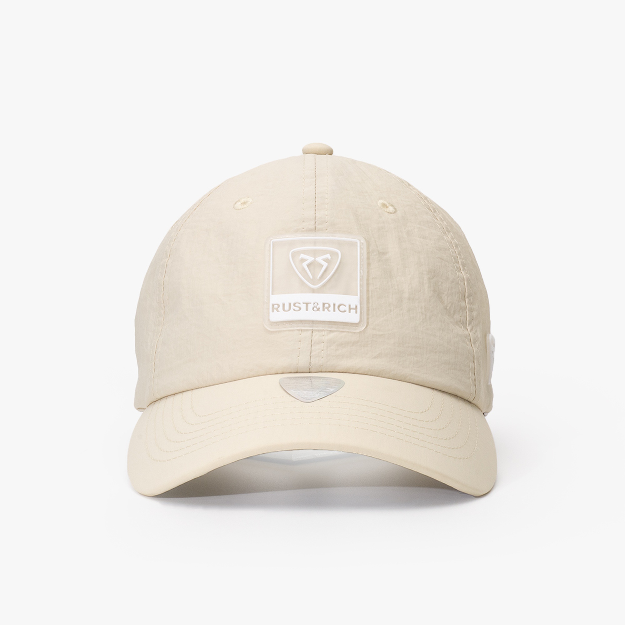 RustandRich Kadın Erkek Ekru Baseball Şapka-Move's Collection-Gym