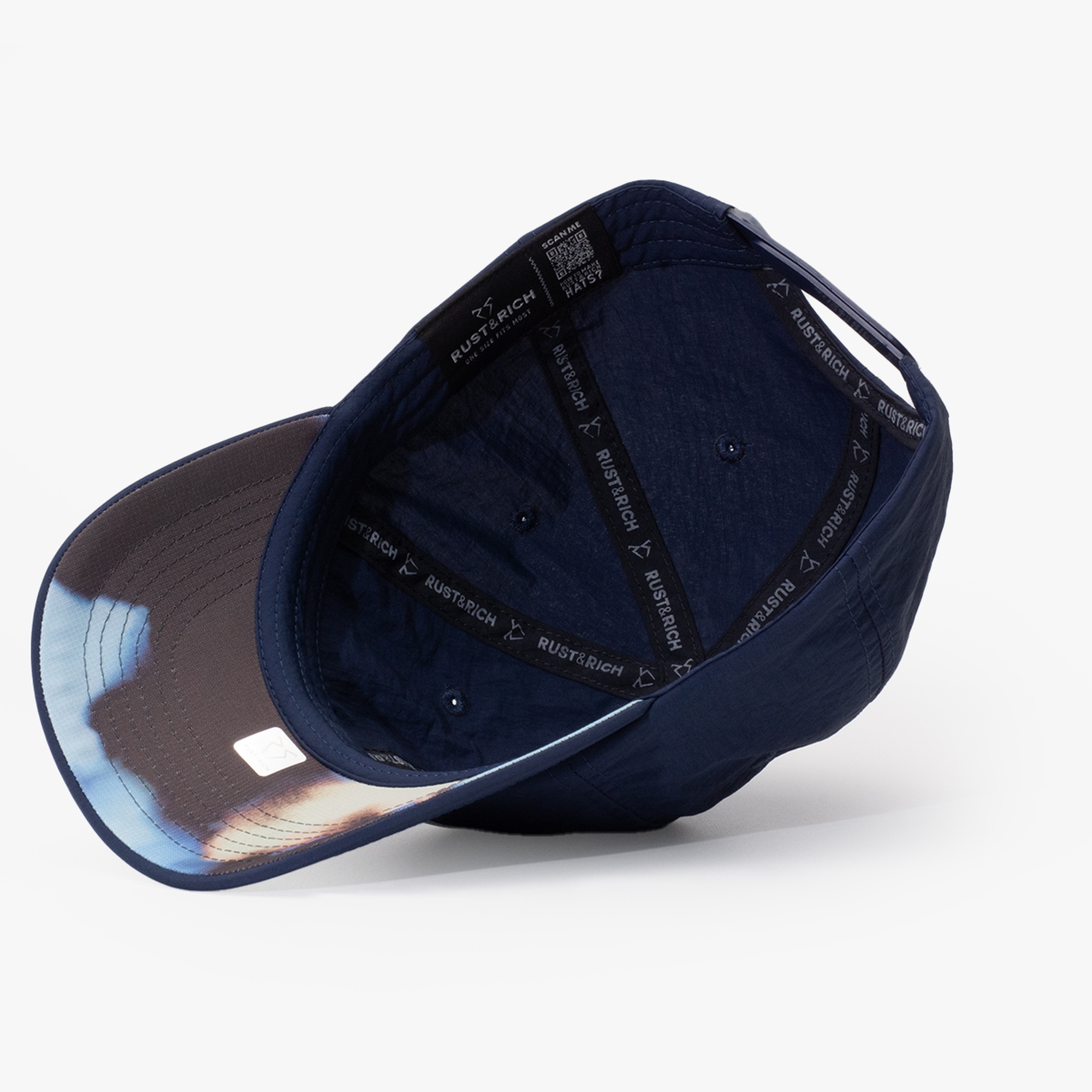 RustandRich Kadın Erkek Lacivert Baseball Şapka-Move's Collection-Gym