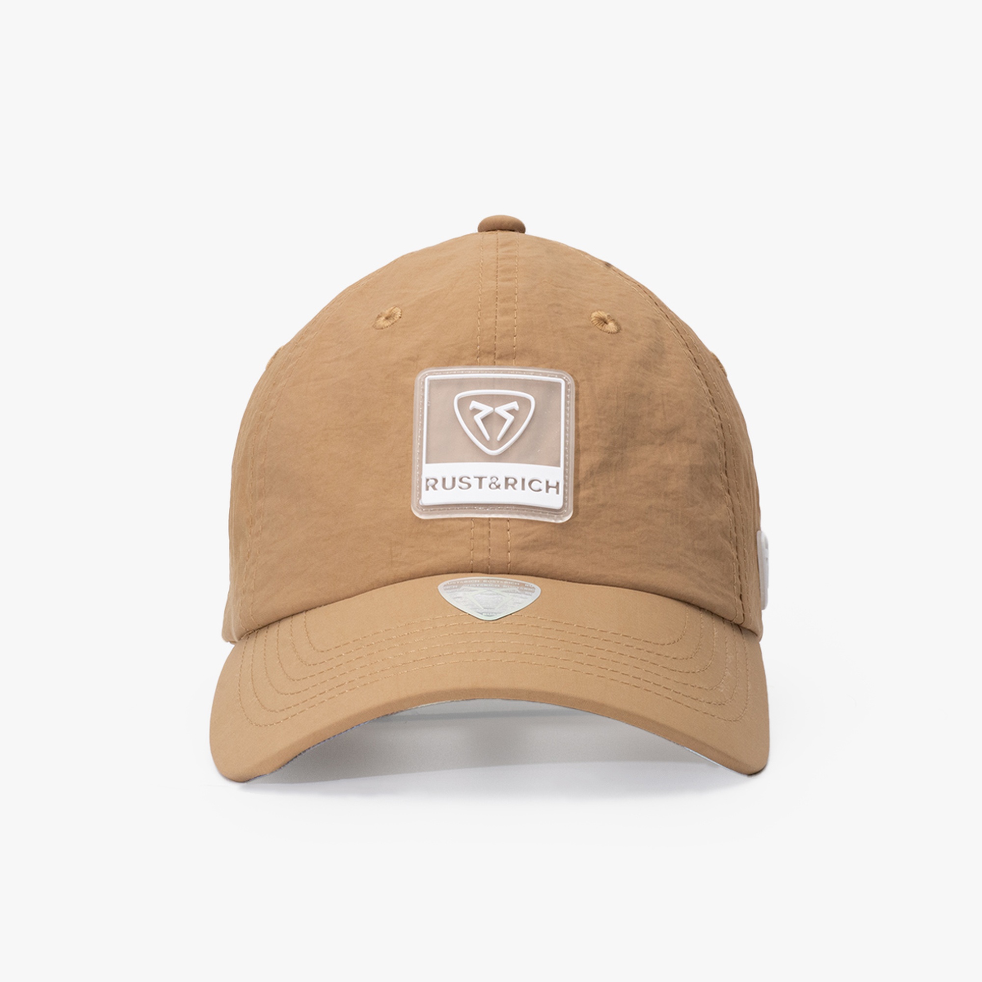 RustandRich Kadın Erkek Bej Baseball Şapka-Move's Collection-Gym