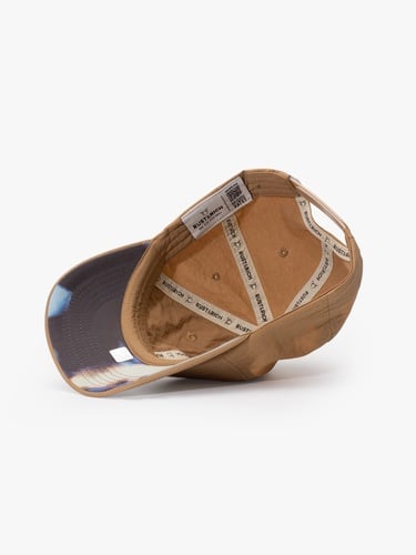  RustandRich Kadın Erkek Bej Baseball Şapka-Move's Collection-Gym