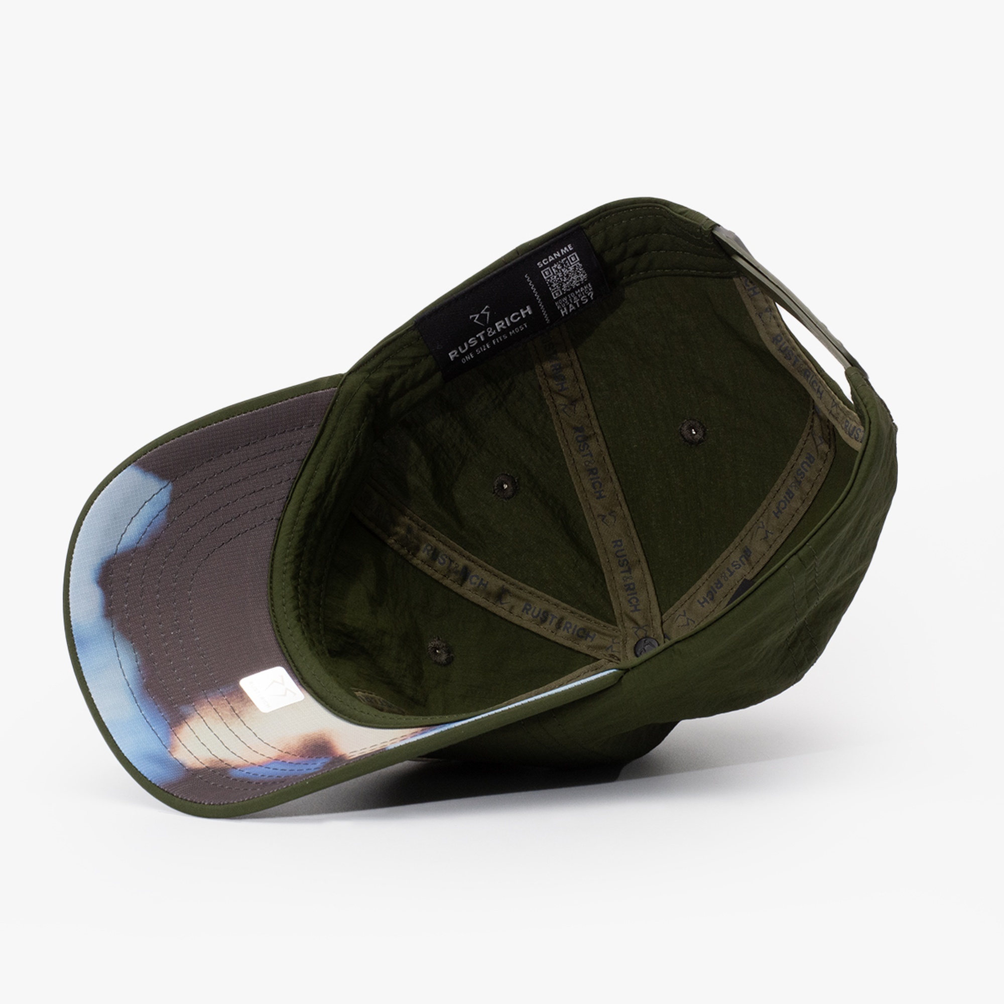 RustandRich Kadın Erkek Haki Baseball Şapka-Move's Collection-Gym