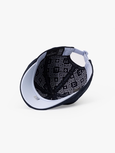  RustandRich Kadın Erkek Lacivert Casket Şapka-Timeless Collection-Linen