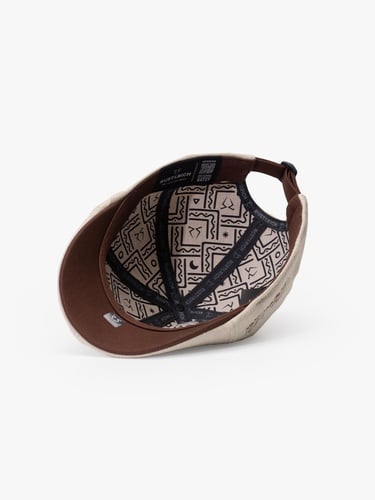  RustandRich Kadın Erkek Natural Casket Şapka-Timeless Collection-Linen