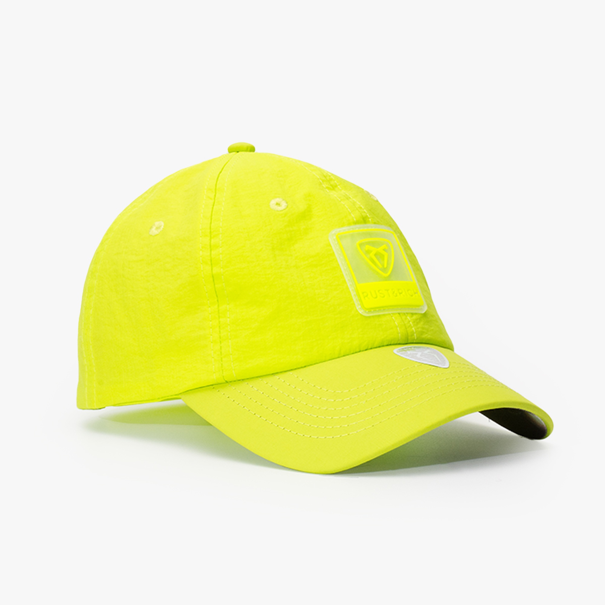 RustandRich Kadın Erkek Neon Sarı Baseball Şapka-Move's Collection-Gym
