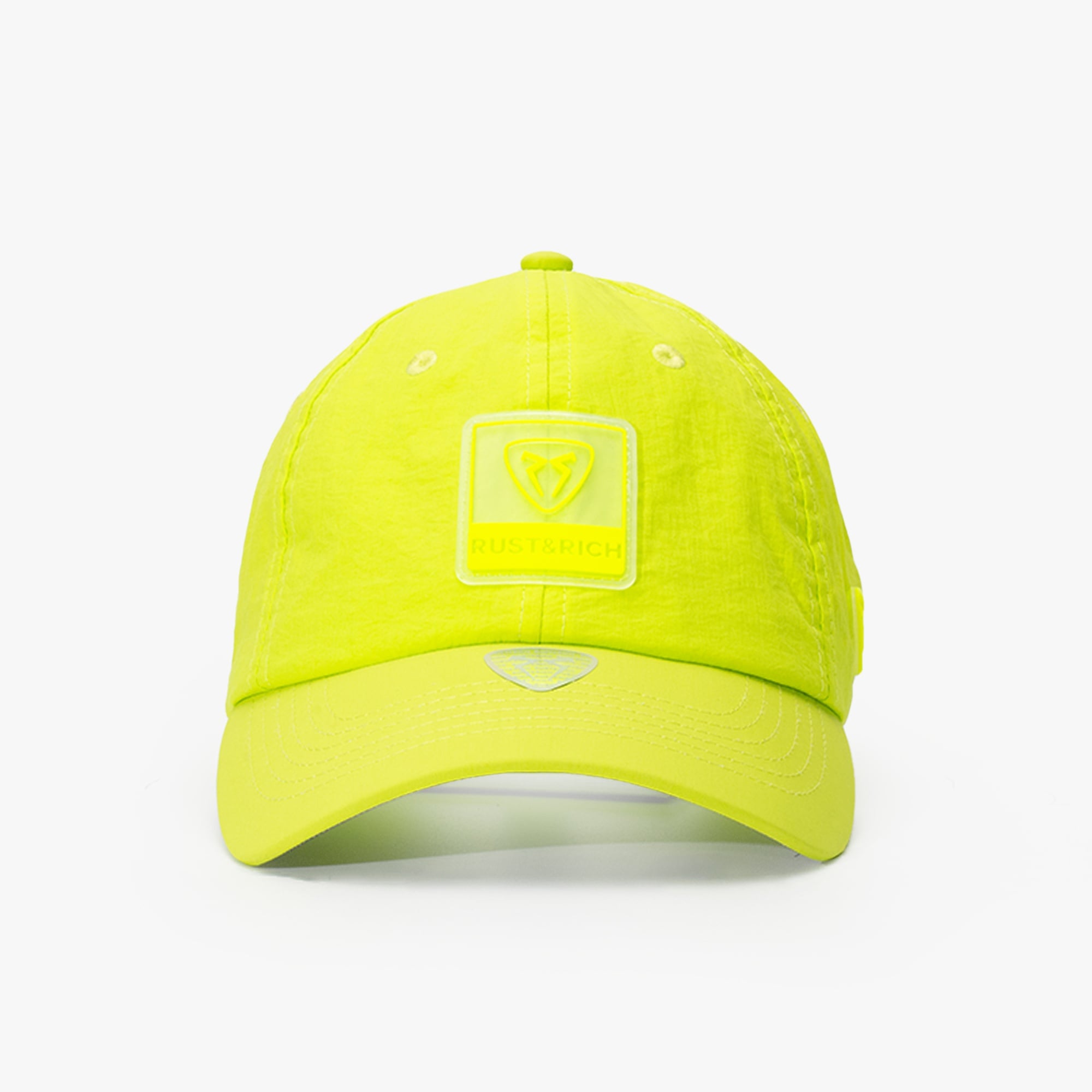 RustandRich Kadın Erkek Neon Sarı Baseball Şapka-Move's Collection-Gym