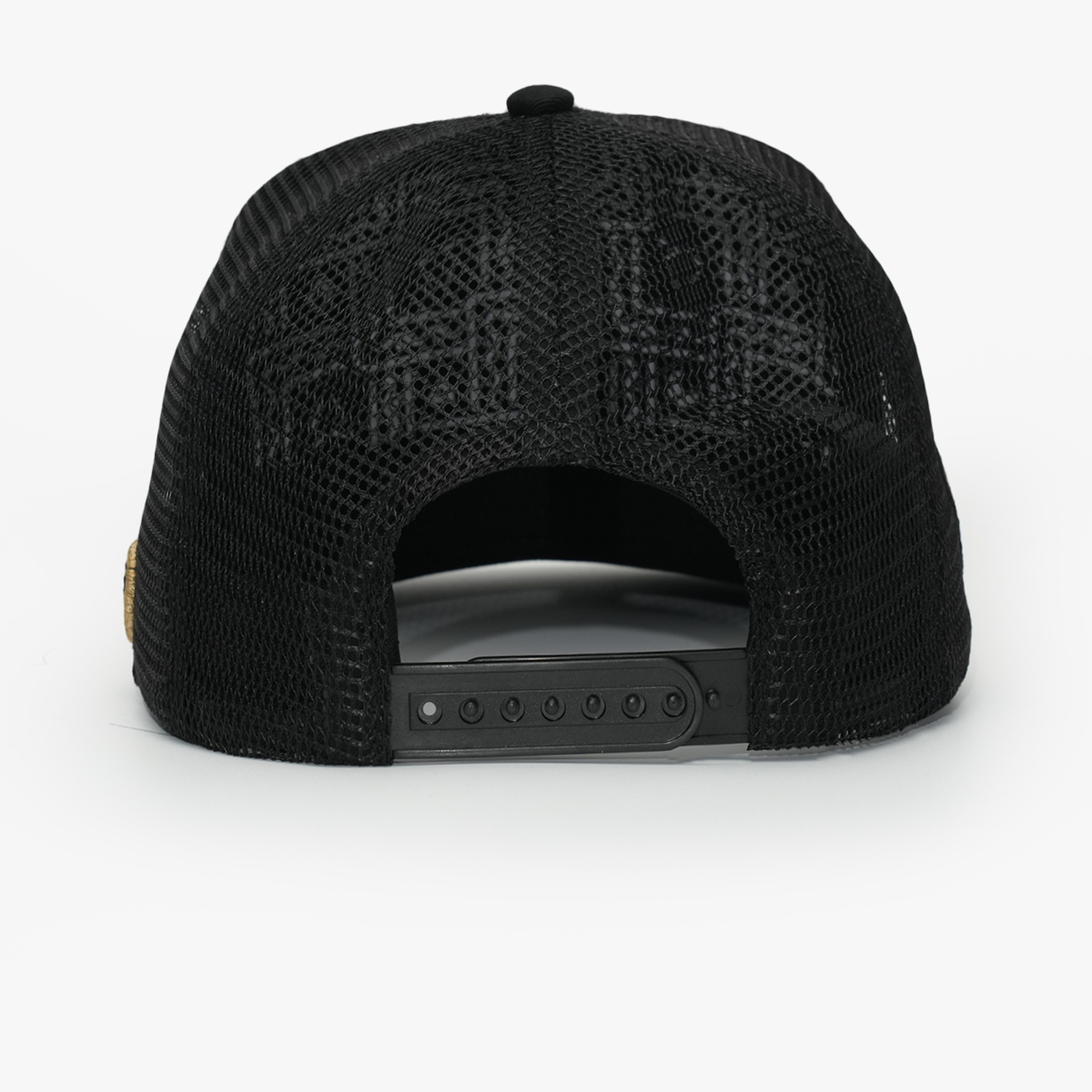 RustandRich Kadın Erkek Siyah Snapback Şapka-Art Collection-Doodle Monkey