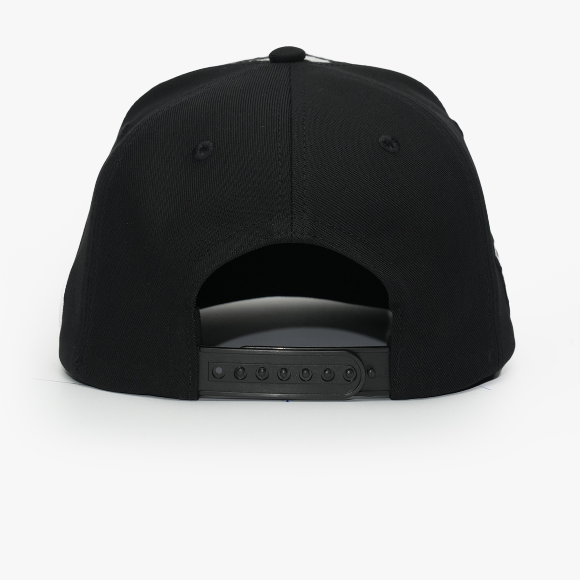 RustandRich Kadın Erkek Siyah/Beyaz Snapback Şapka-Art Collection-Doodle Monkey