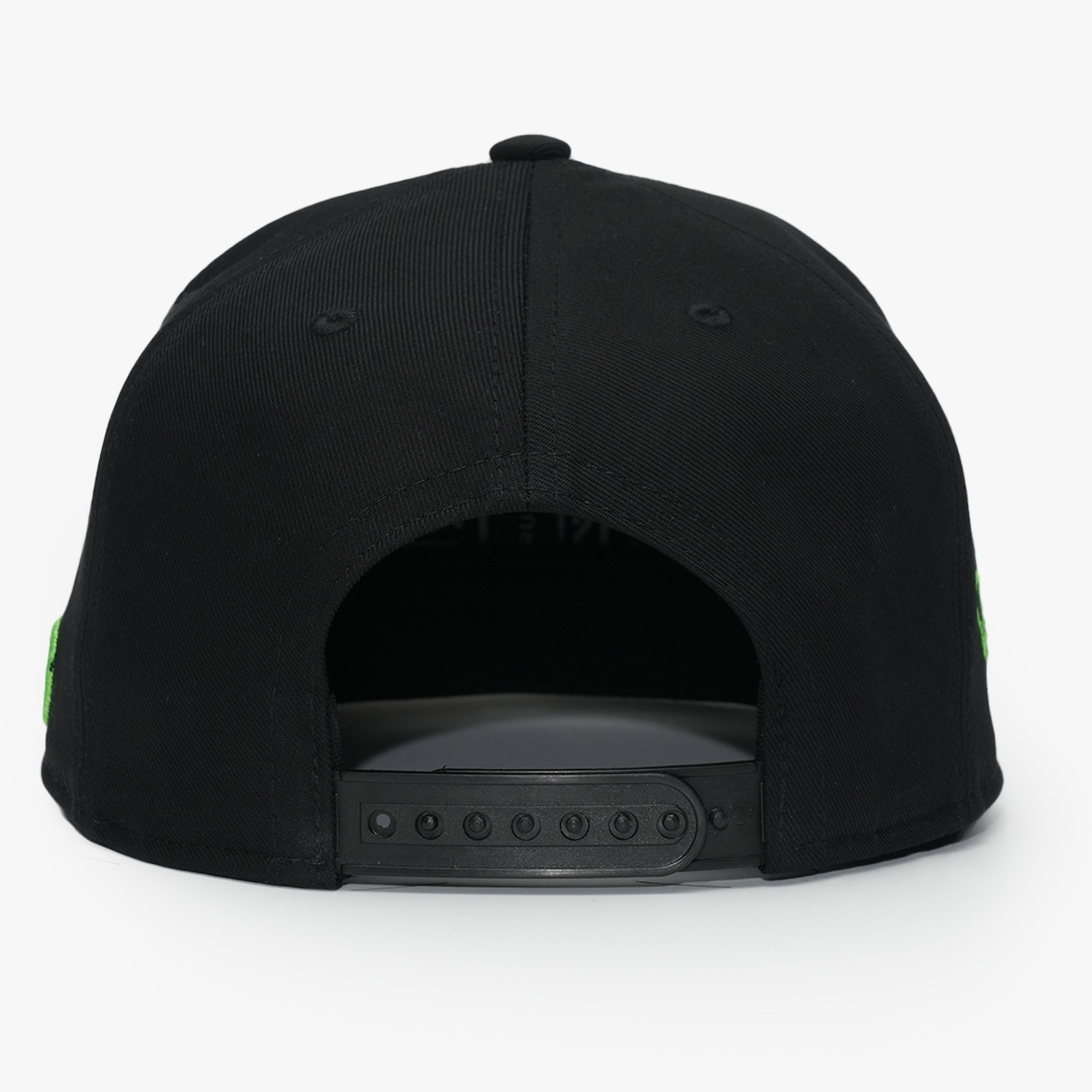 RustandRich Kadın Erkek Siyah Snapback Şapka-Art Collection-Doodle