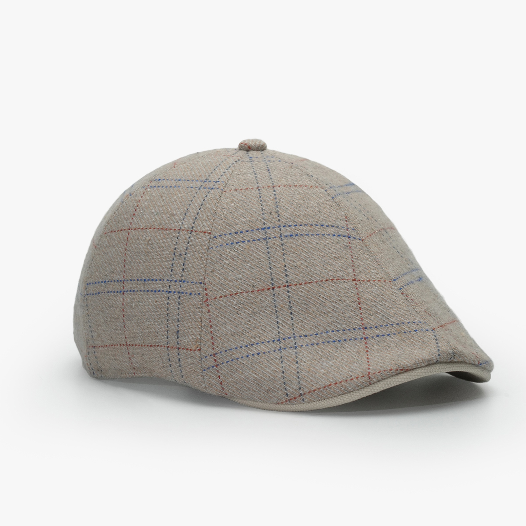 RustandRich Kadın Erkek Gri Casket Şapka-Premium Collection-Scotland