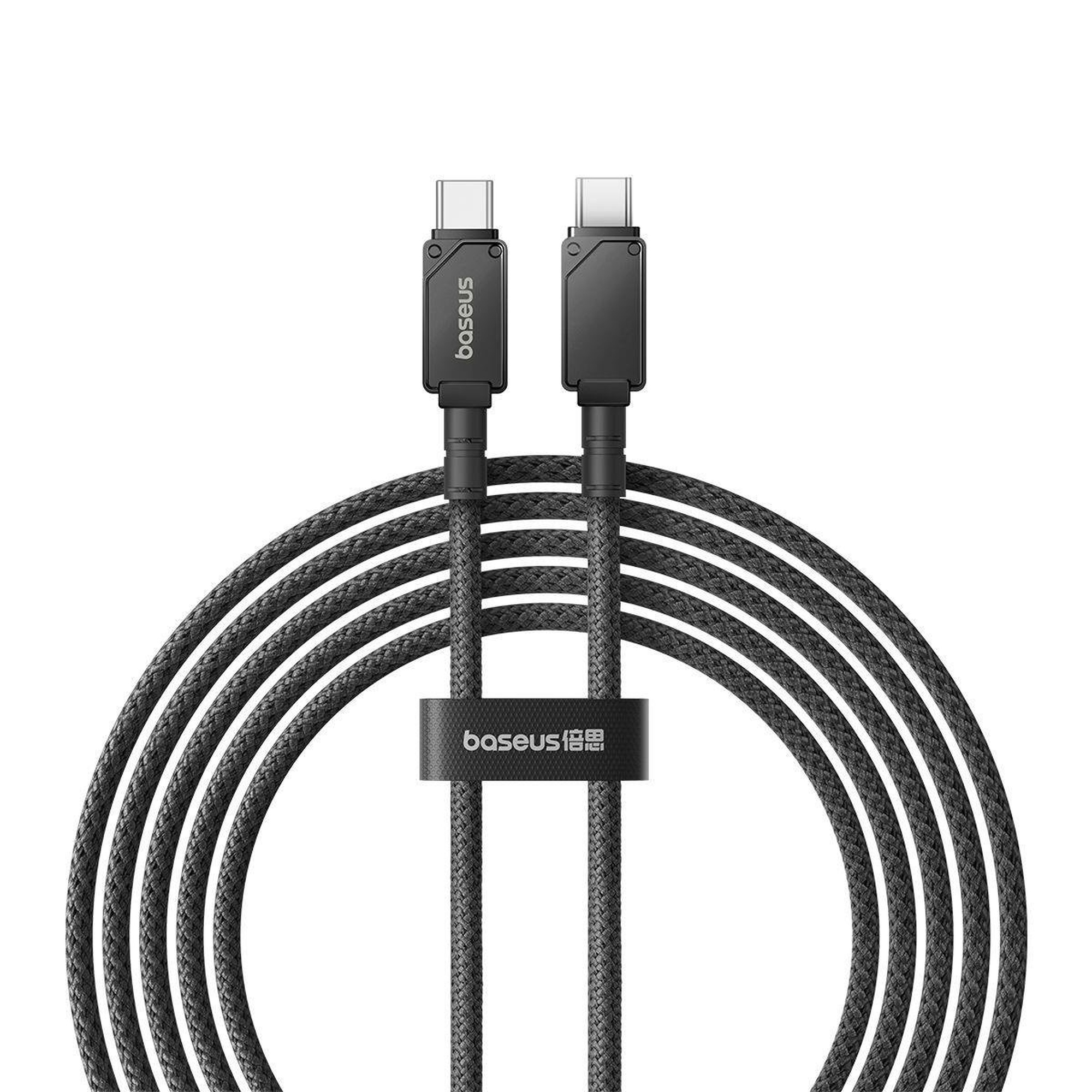 Baseus Unbreakable 100W 200 cm PD Type-C Şarj Kablosu - Siyah