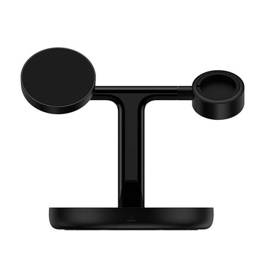  Baseus Swan 3 in 1 MagSafe 20W Wireless Şarj Özellikli Stant-Siyah - WXTE000101