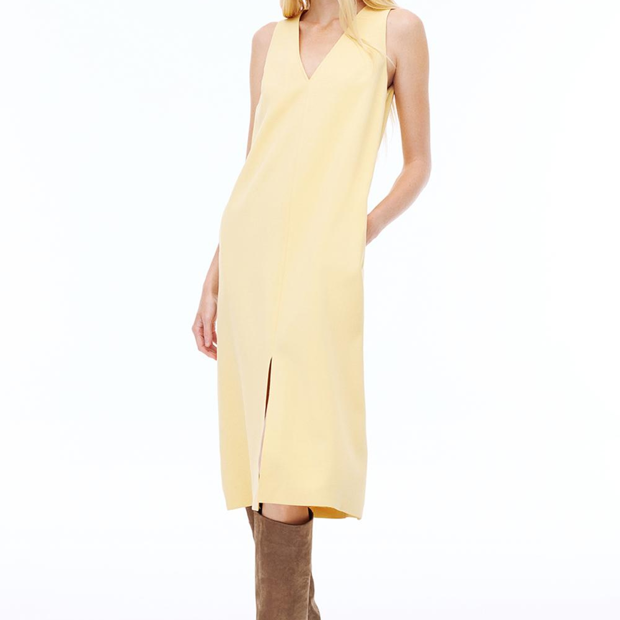 Seras Vanilya Renk Elbise