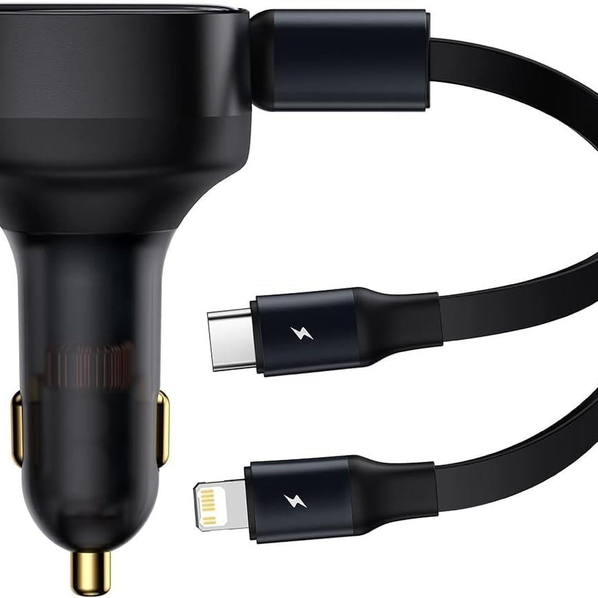 Baseus Enjoyment C+L 30W Araç Şarj Cihazı Siyah - CGTX000001