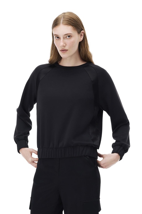  Arnes Regular Fit Standart Boy Reglan Kol Bisiklet Yaka Siyah Ust