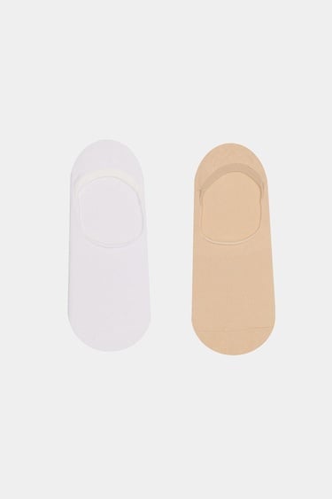  Ekru Renk Çorap 0002