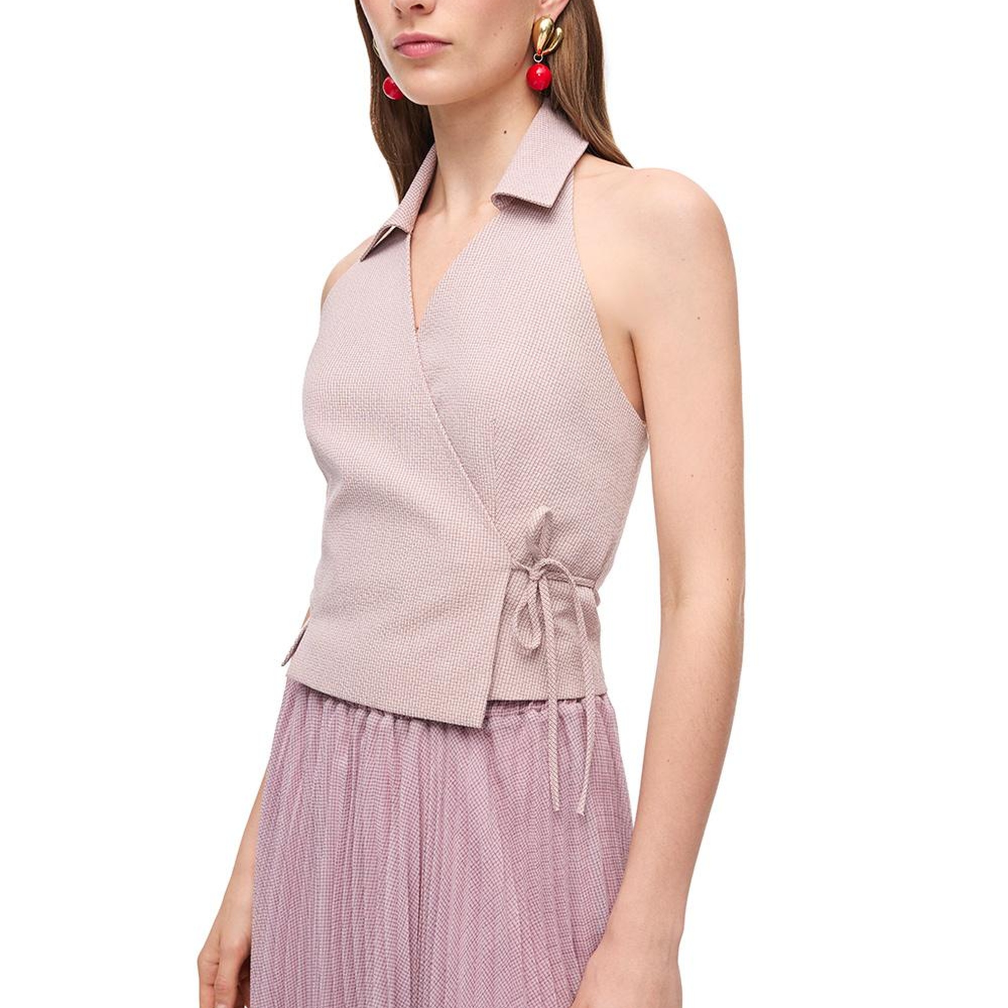 Çok Renkli Eliss Regular Fit Yüksek Bel Mini Boy Etek